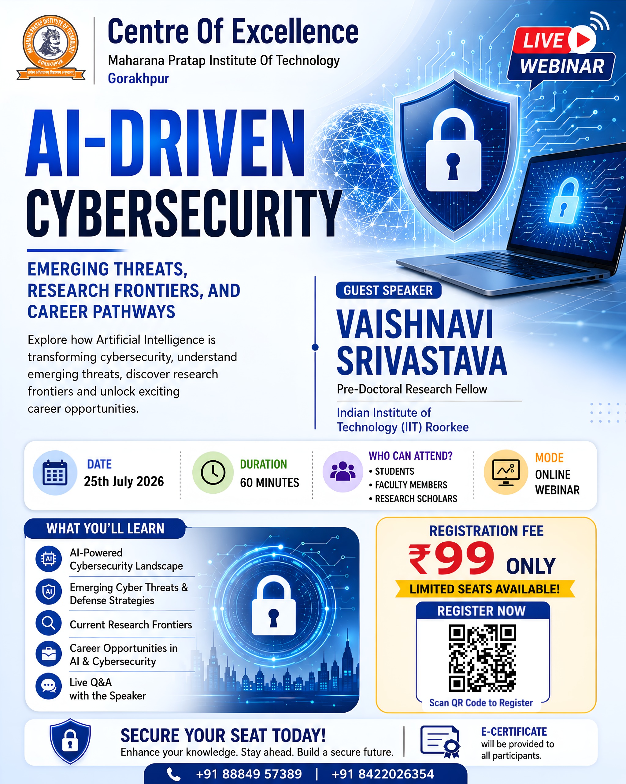 Webinar poster